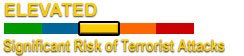 Homeland Security Advisory System - National Threat Advisory Elevated (Yellow)